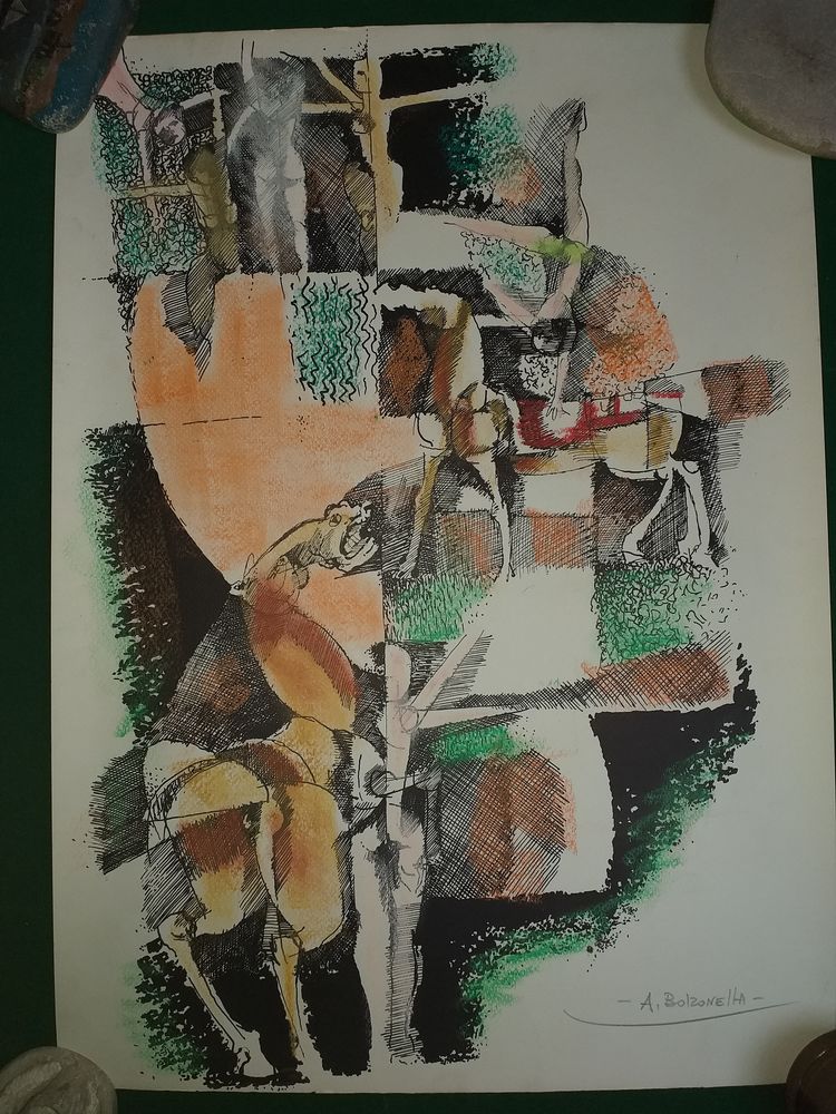 Oeuvres de A BOLZONELLA 0 Villeneuve-Loubet (06)