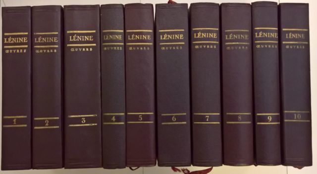OEUVRES COMPLETES LENINE 0 Vizille (38)