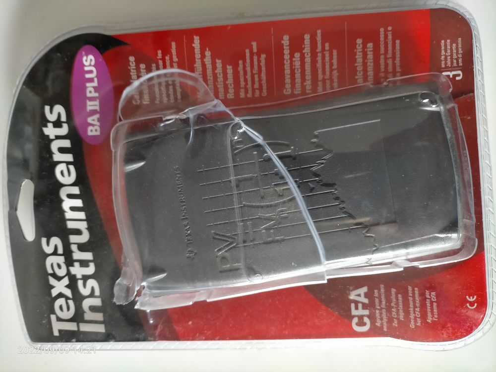 Offre calculatrice Texas BA II PLUS 30 Villeneuve-d'Ascq (59)