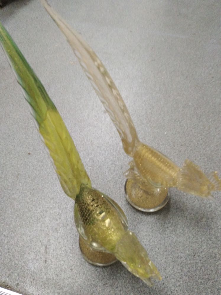 Oiseaux de Paradis en verre de Murano 200 Le Creusot (71)