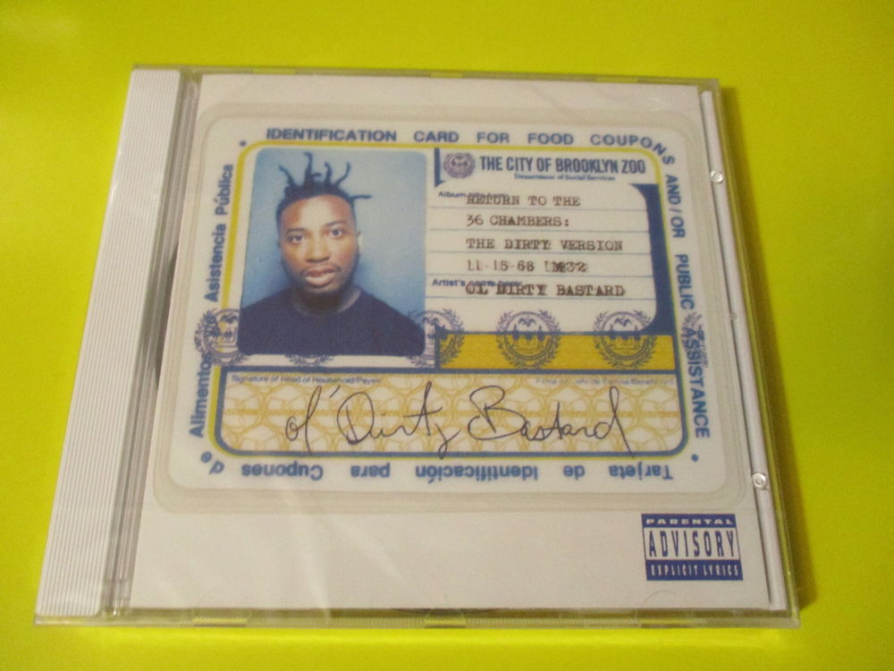 ODB CD OLDIRTY BASTARD WU TANG CLAN NEUF 10 Lognes (77)