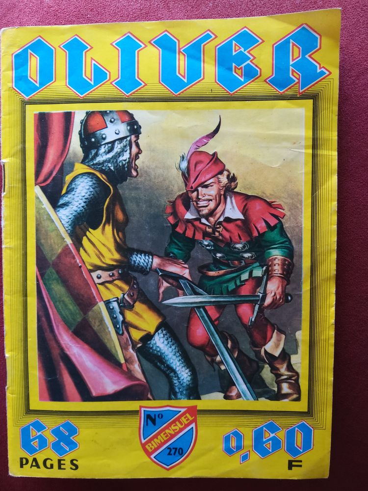 BD Oliver n�270 (1969 ) 2 Saint-Bonnet-les-Oules (42)