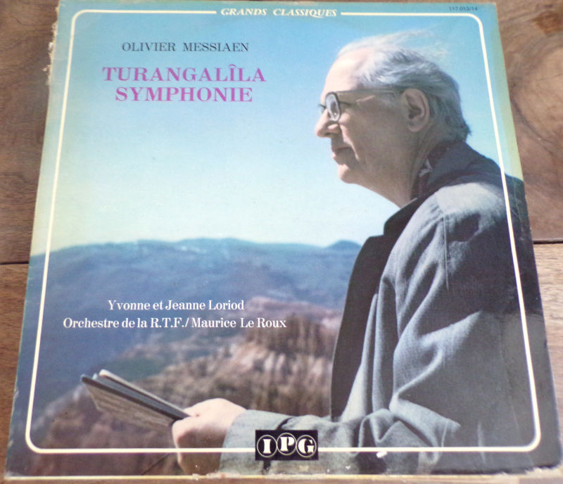 Olivier Messiaen Turangal�la symphonie vinyle 33 tours 5 Laval (53)