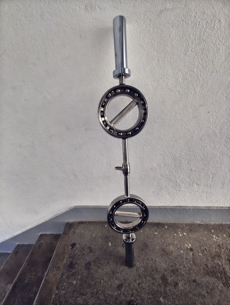 Olympic EZ Curl Bar Rotative 150 Albertville (73)