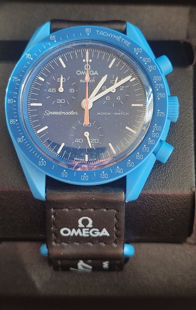 OMEGA X Swatch  MISSION TO NEPTUNE  MoonSwatch NEUVE 330 Saint-Rapha�l (83)
