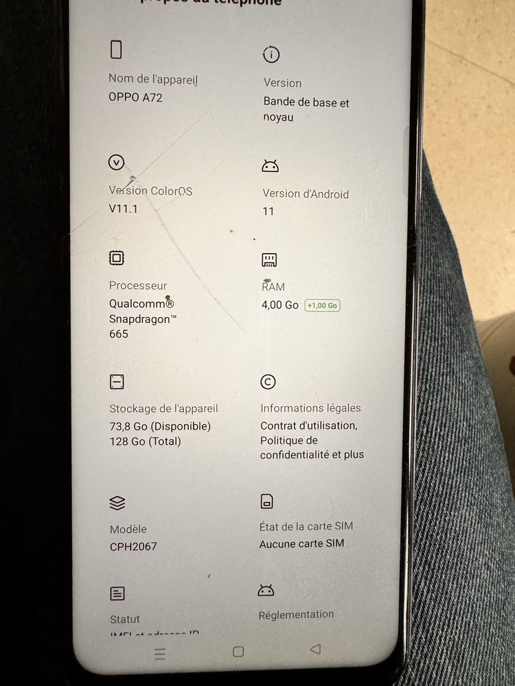 oppo a72 128go 35 Rouen (76)
