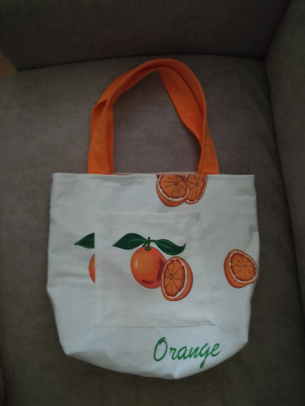 Sac  Oranges  fait main 10 Riedisheim (68)