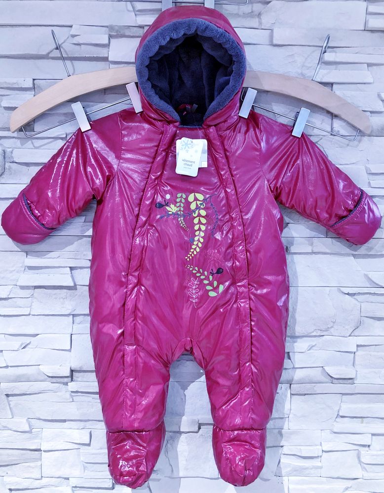 ORCHESTRA - COMBINAISON FROID ROSE M�TALLIS� MOTIF OISEAUX 0 Villeneuve-Loubet (06)