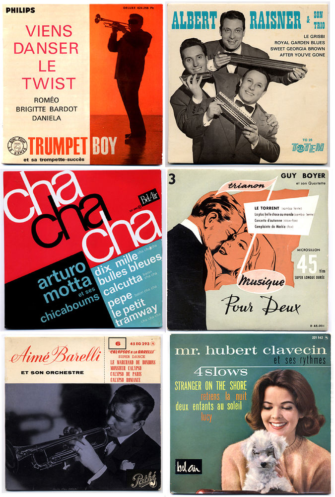 ORCHESTRES des ann�es 60 / 6 EP (4 titres) 20 Antrain (35)