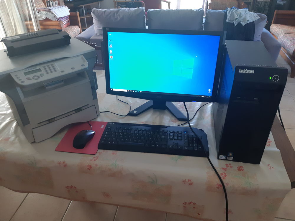 Ordinateur de bureau complet avec imprimante-scanner laser 150 Salles (33)