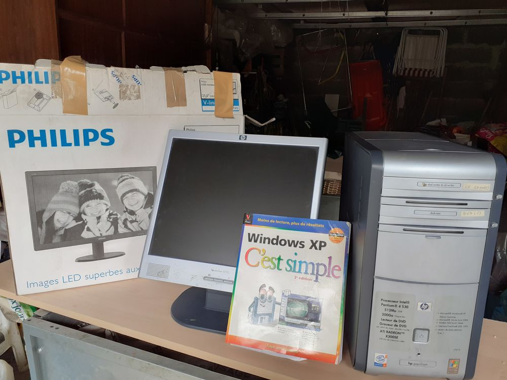 Ordinateur HP+ console video +clavie r+souris 100 Annecy-le-Vieux (74)