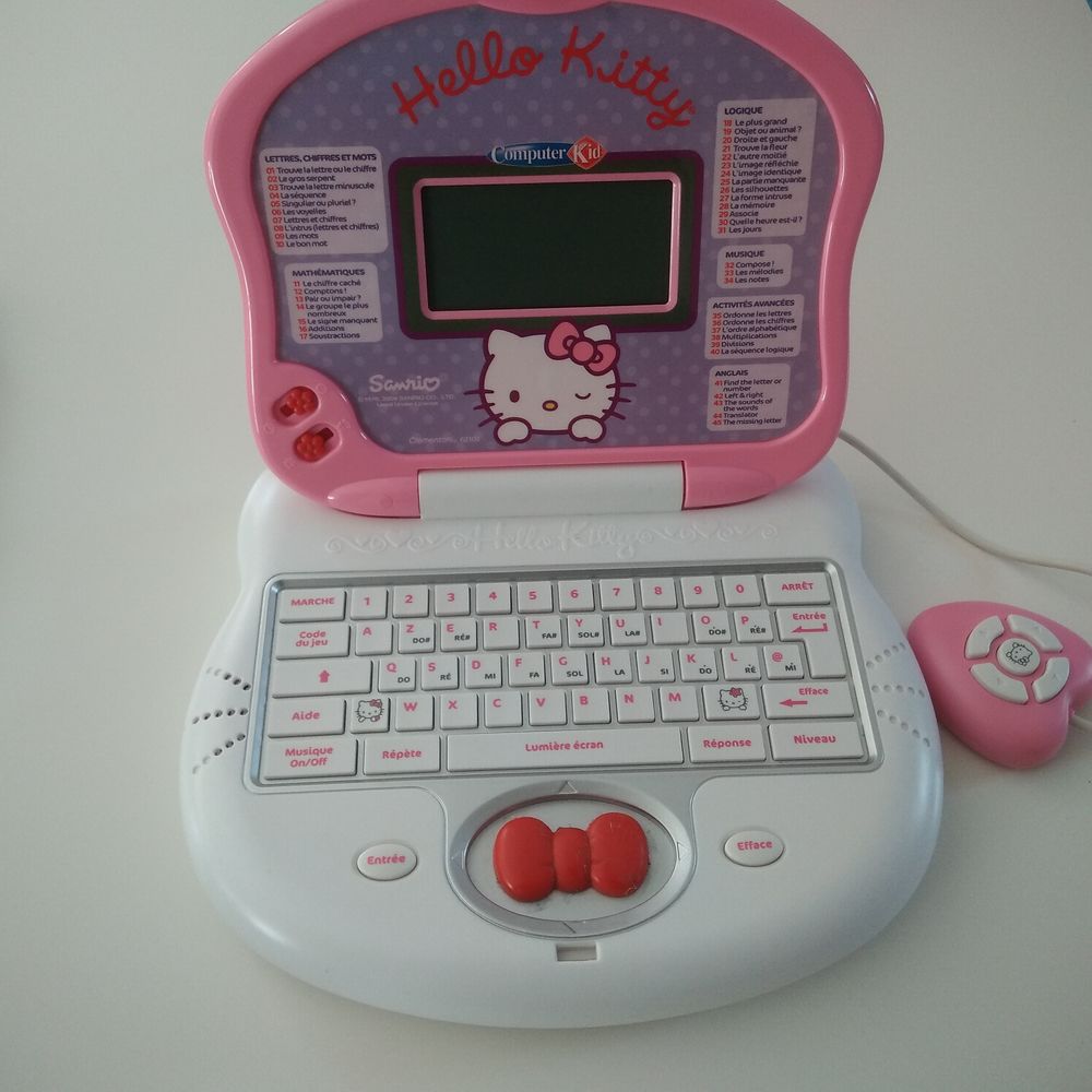ORDINATEUR HELLO KITTY INTERACTIF CLEMENTONI AVEC 45 ACTIVIT 10 Caen (14)