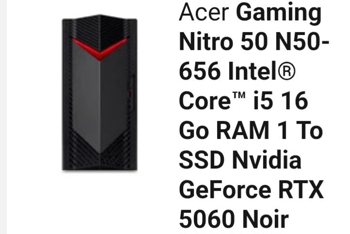 Ordinateur nitro n50-656 1300 Marseille 15 (13)