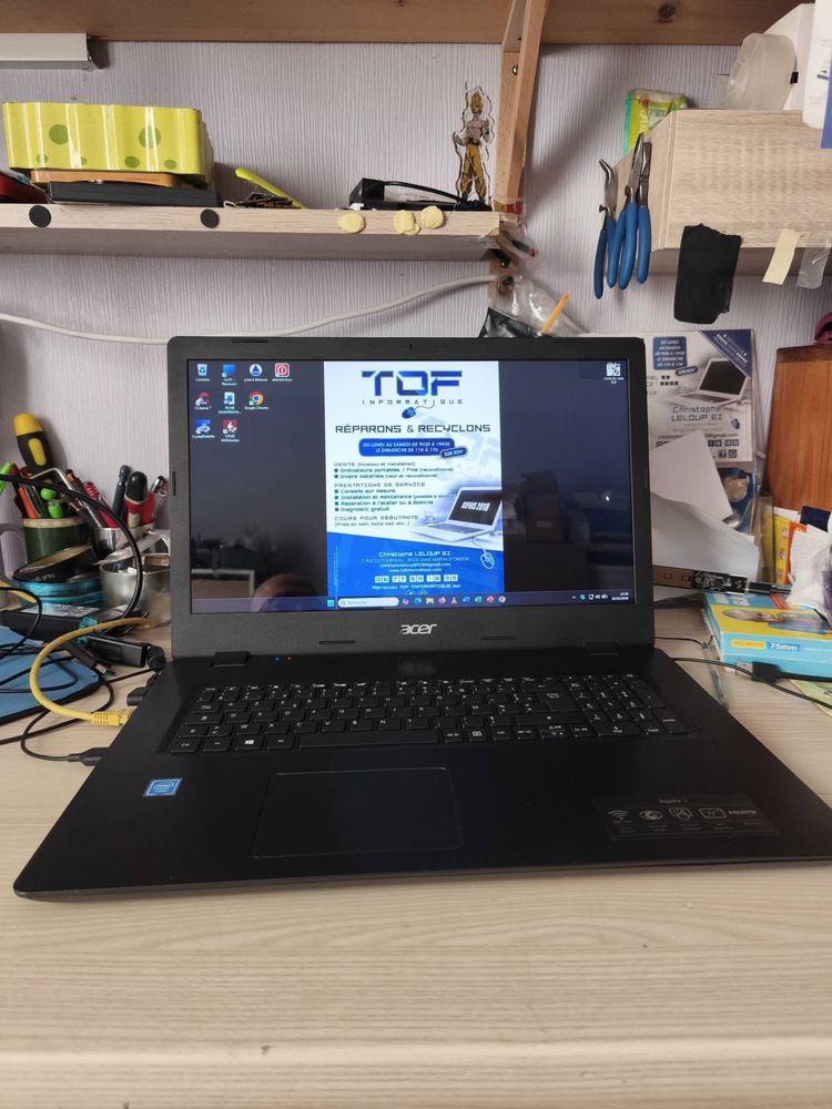 Ordinateur portable acer Aspire 3 de 17,3 pouces recondition 290 Saint-Martin-d'Ordon (89)