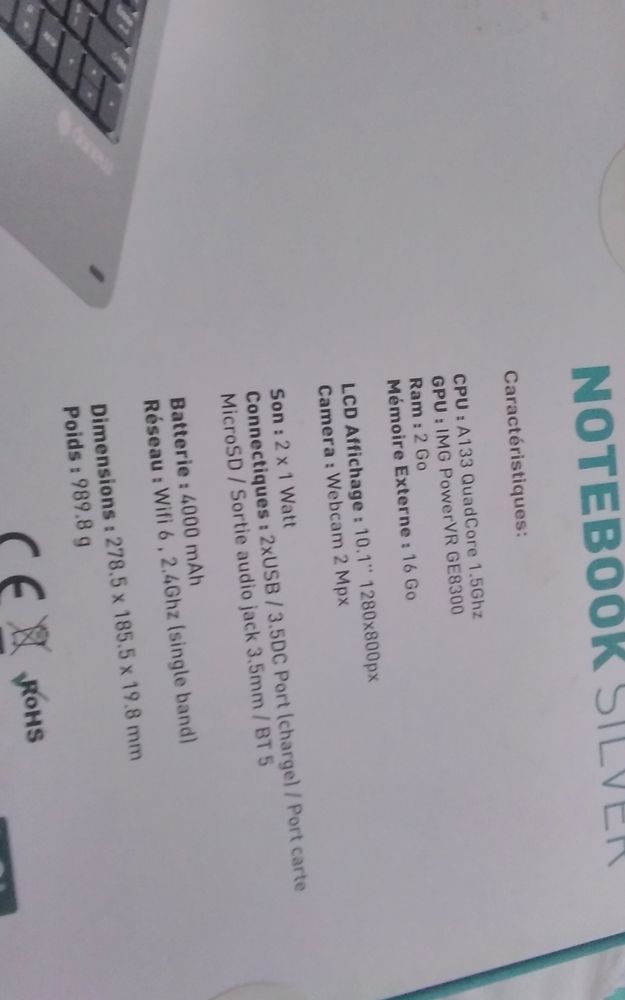 Ordinateur portable  marque danew 50 Ciry-le-Noble (71)