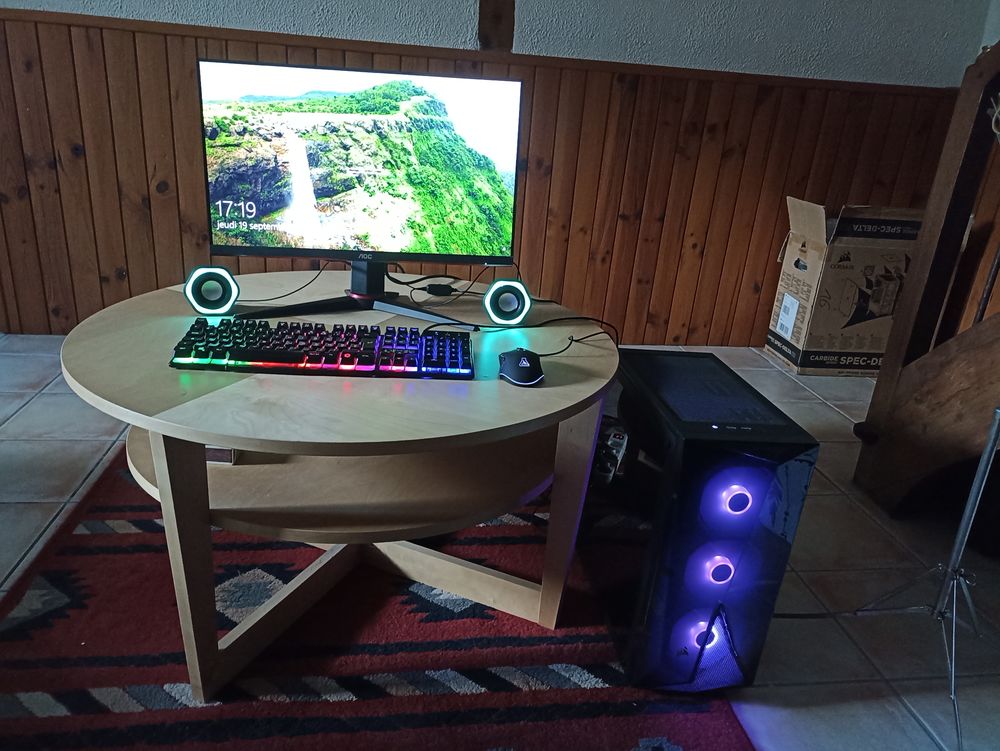 Ordinateur tour complet pour jeu ou bureautique 500 Le Gua (38)