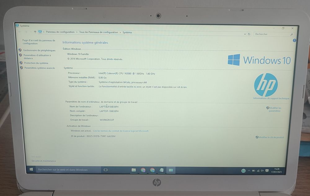 Ordinateur HP - 120 � 120 Saint-Etienne (42)