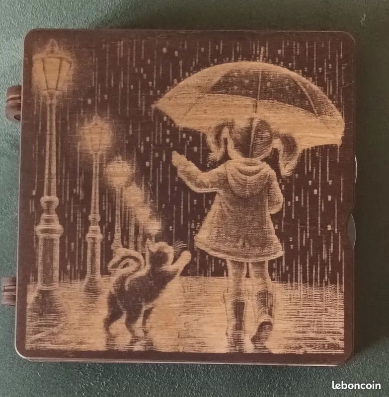 Organiseur de perles en bois 40 cases Neuf 30 Romorantin-Lanthenay (41)