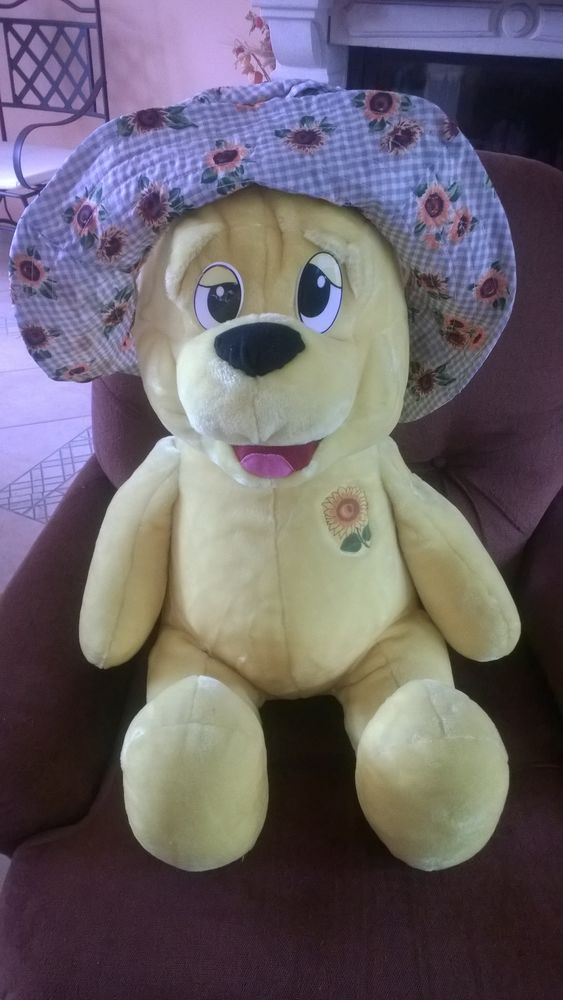 OURS PELUCHE JAUNE 2 Ormes (45)