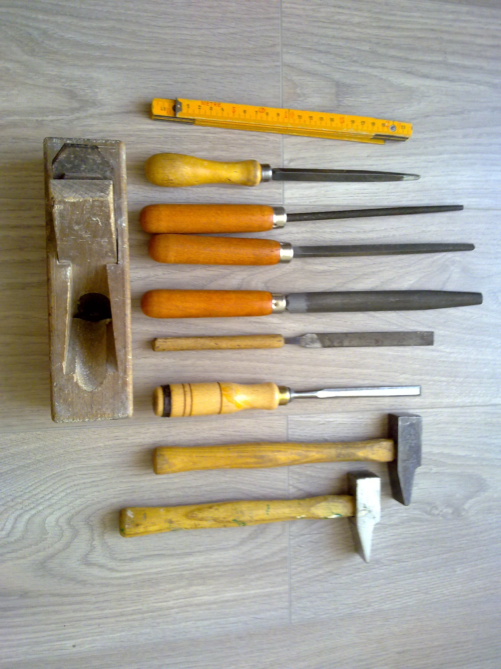 Lot outils menuisier vintage 30 Clichy (92)