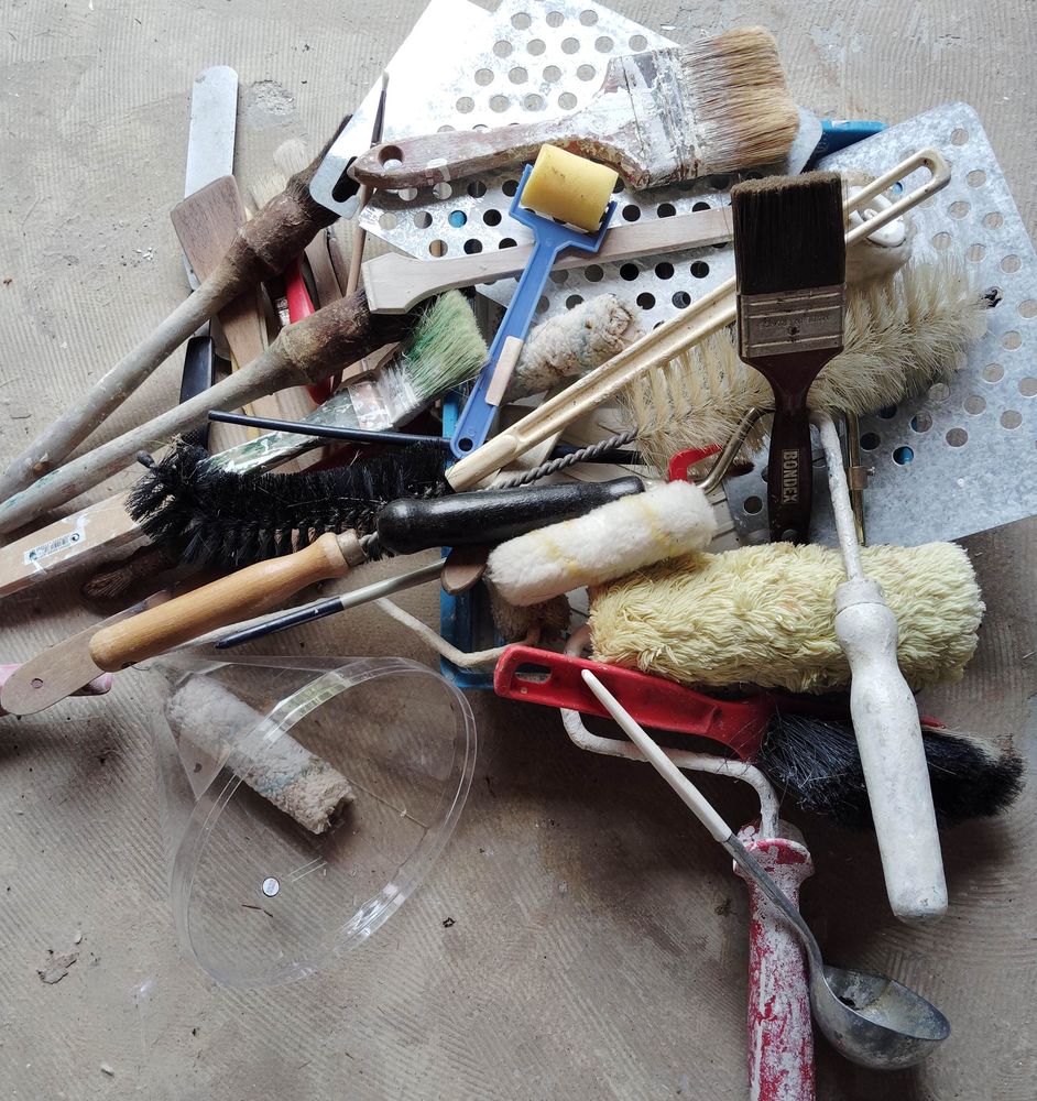 OUTILS DE PEINTURE en vrac : usag�s et neufs 2 Pontoise (95)