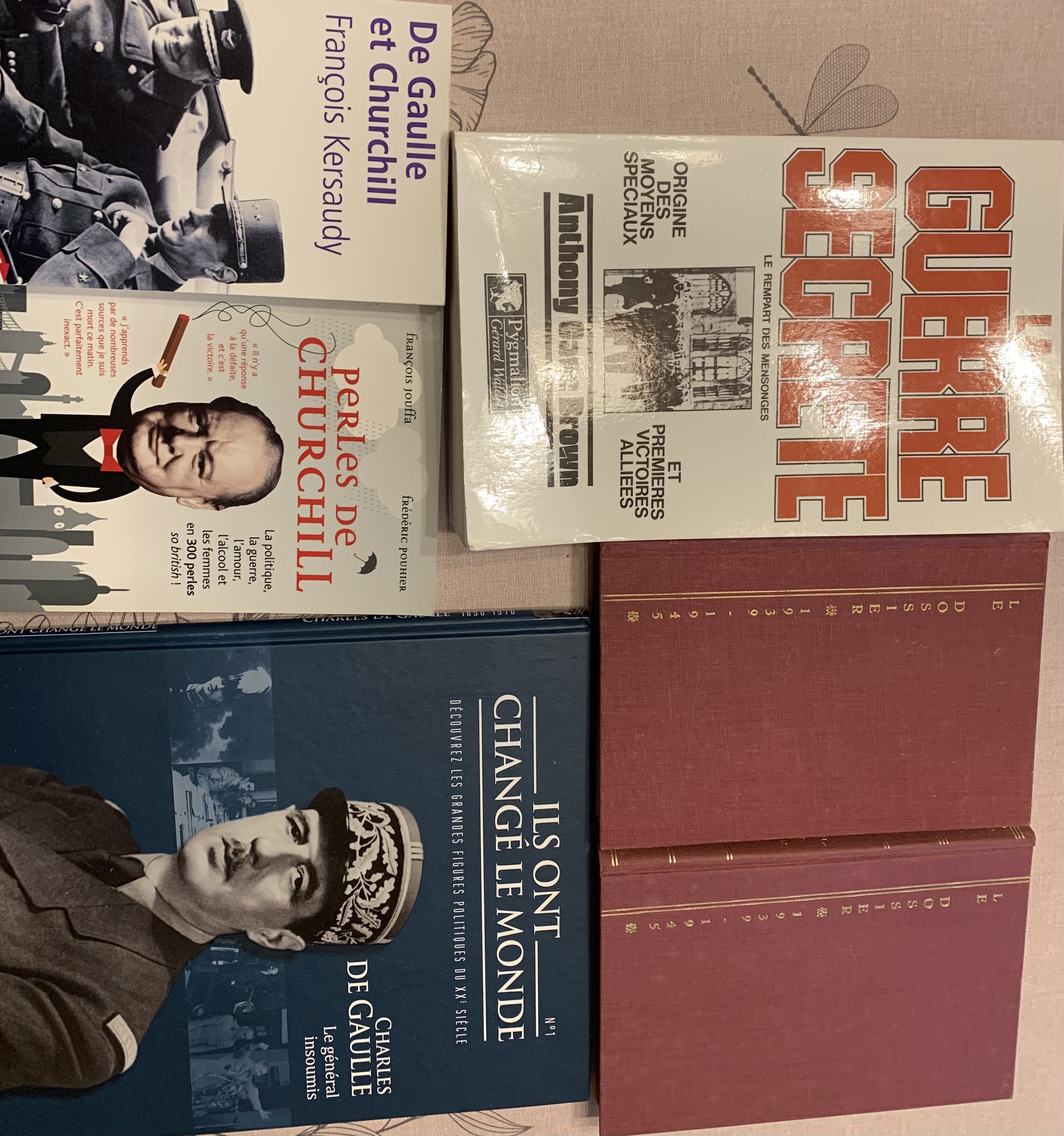 Ouvrages sur la seconde guerre mondiale et plus 0 Antibes (06)