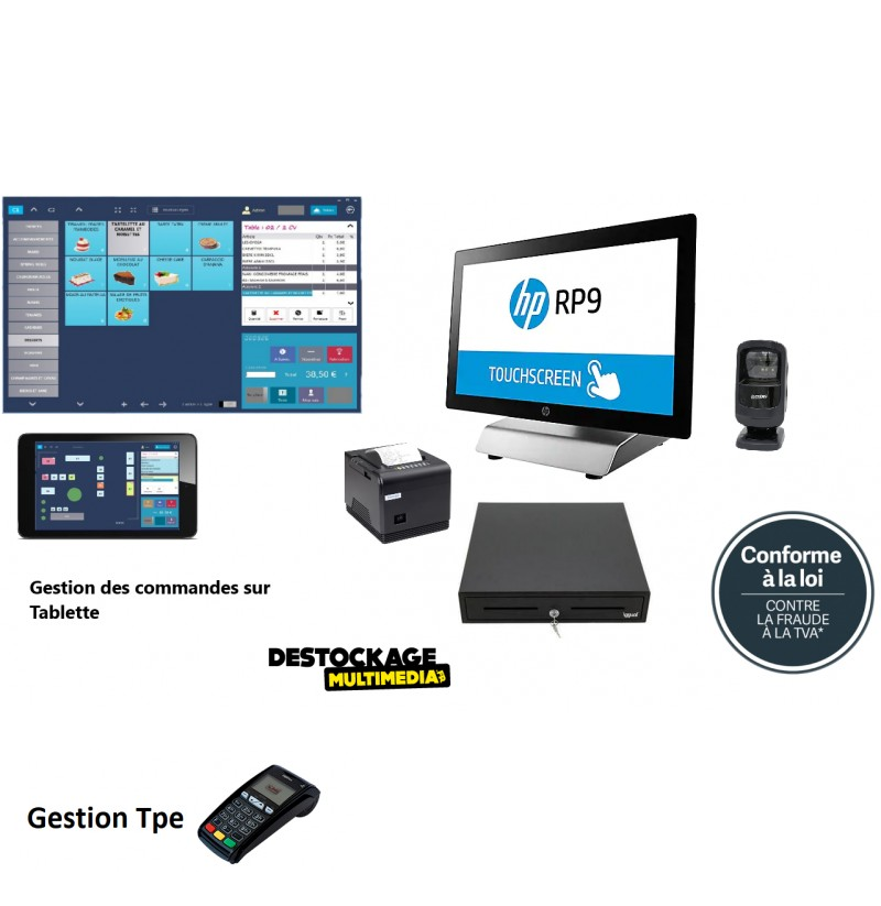 Pack Caisse Enregistruse Tactile Sans Abonnement 899 Villeurbanne (69)