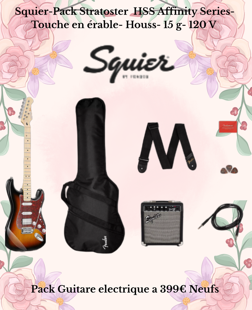 Pack de guitare �lectrique neuf pour droitier 
399 Beauvais (60)