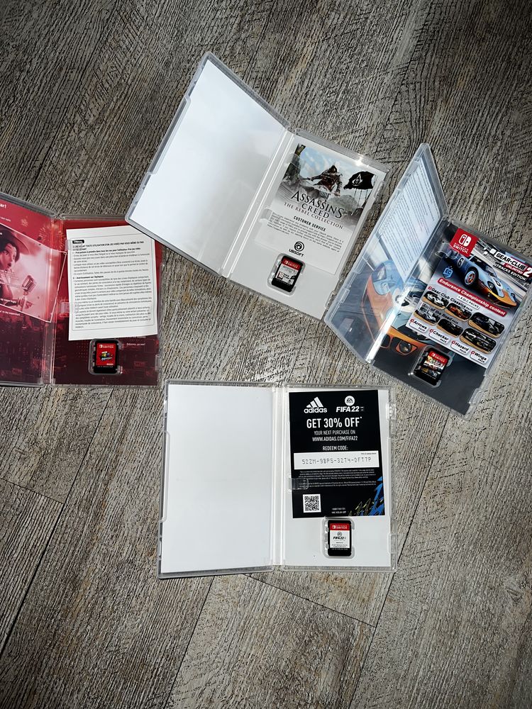 Pack de jeux switch en tr�s bon �tat 70 Cr�teil (94)