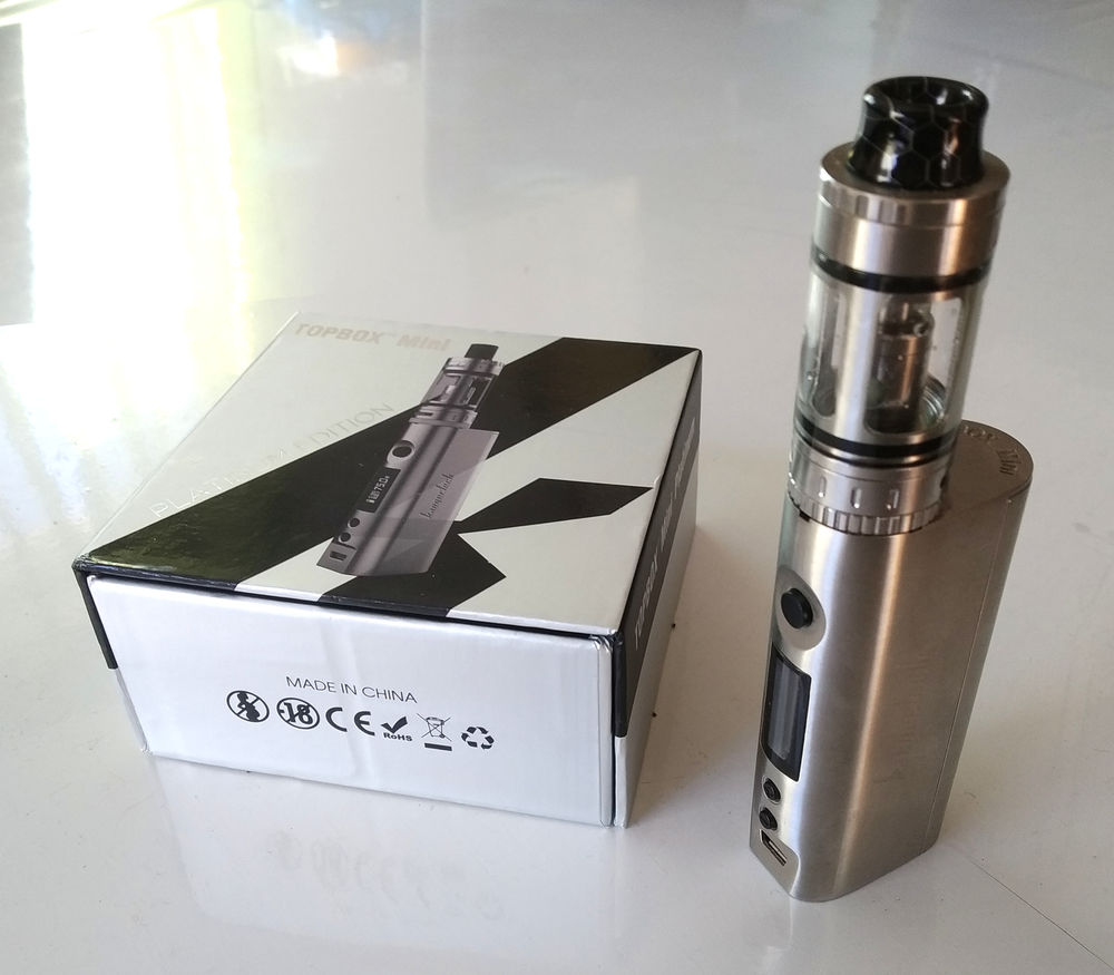 Pack e-cig KangerTech TOPBOX Mini (M�tal) + Nb �quipements 30 Saint-Mars-d'Outill� (72)