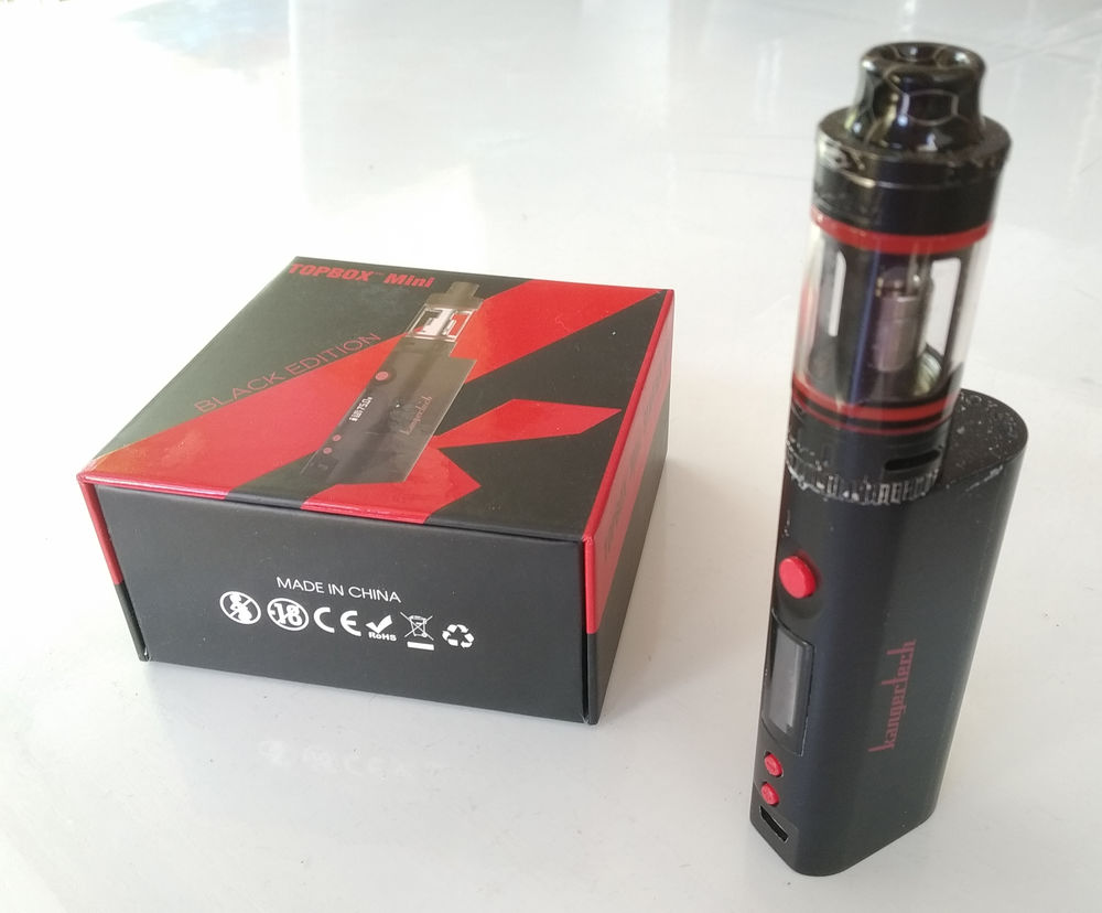 Pack e-cig KangerTech TOPBOX Mini (Noir) + Nb �quipements 30 Saint-Mars-d'Outill� (72)