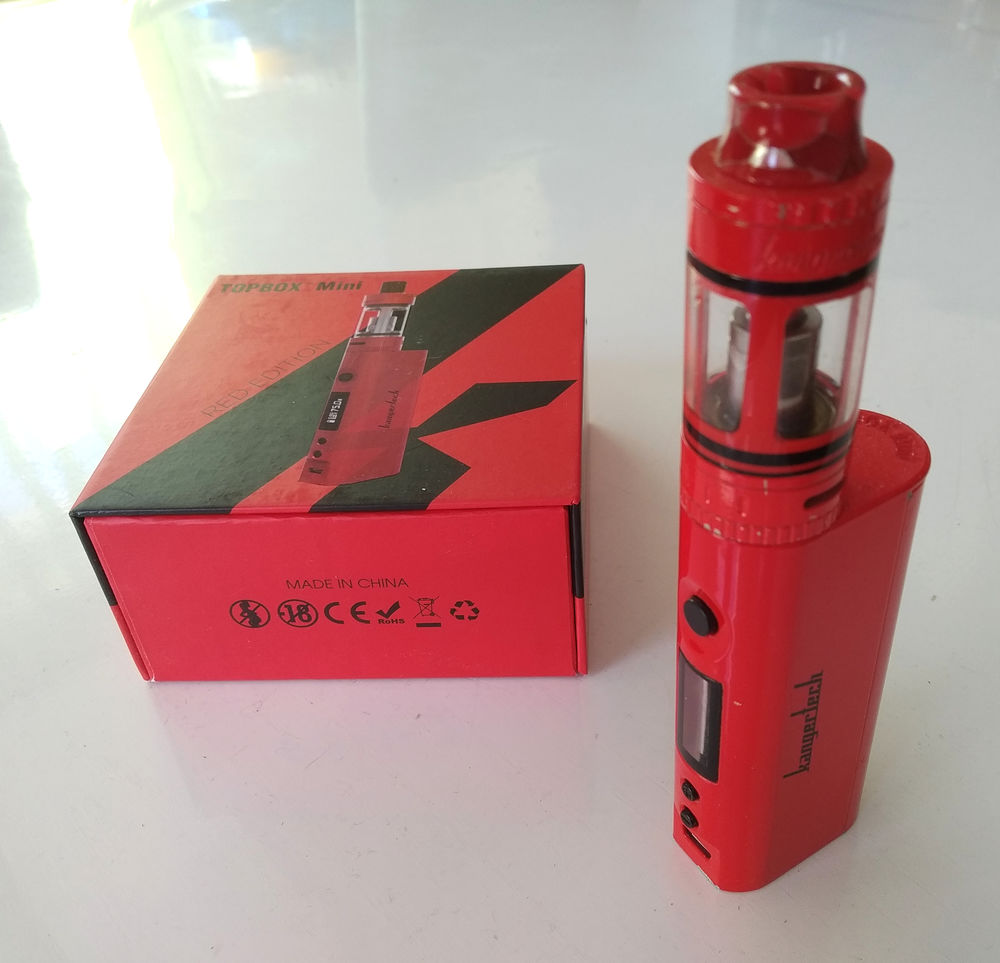 Pack e-cig KangerTech TOPBOX Mini (Rouge) + Nb �quipements 30 Saint-Mars-d'Outill� (72)
