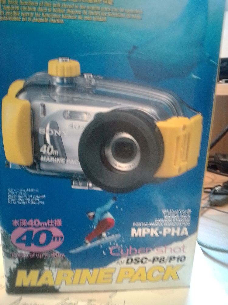 Pack marine photos et vid�os avec caisson �tanche 110 Agay (83)