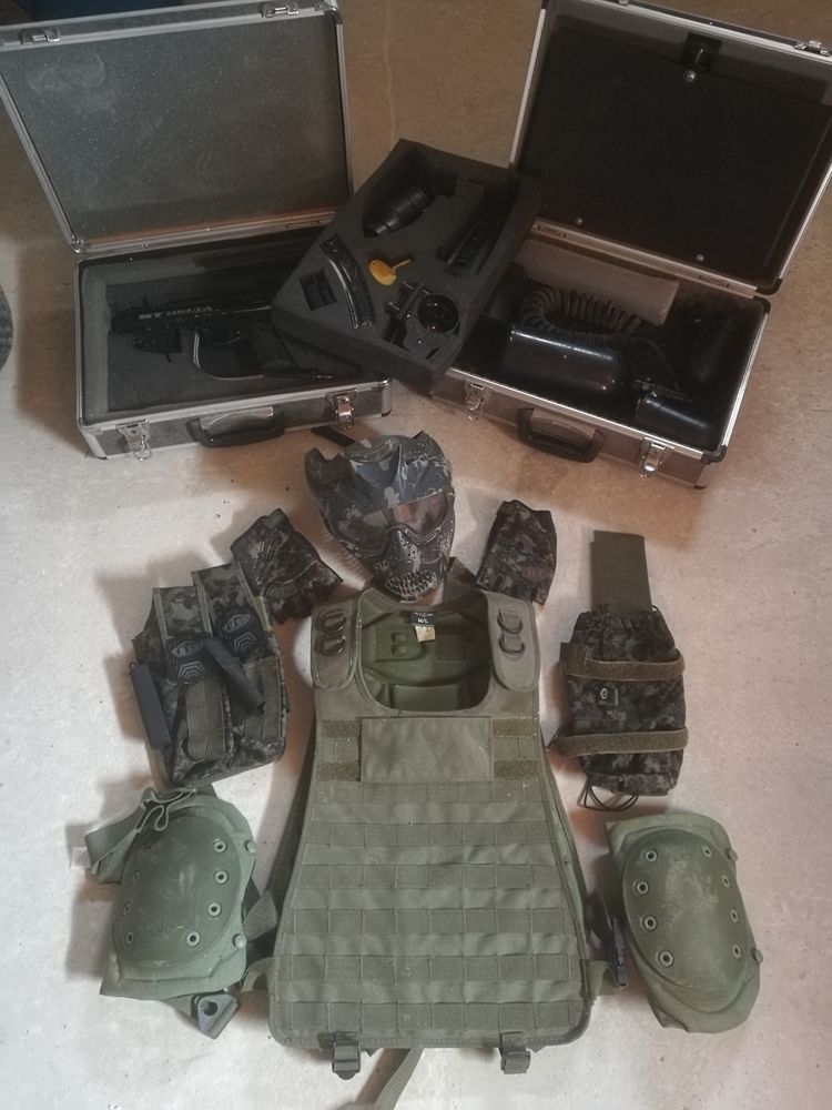 Pack paintball lanceur BT4 Delta et ensemble v�tements 290 Guilberville (50)
