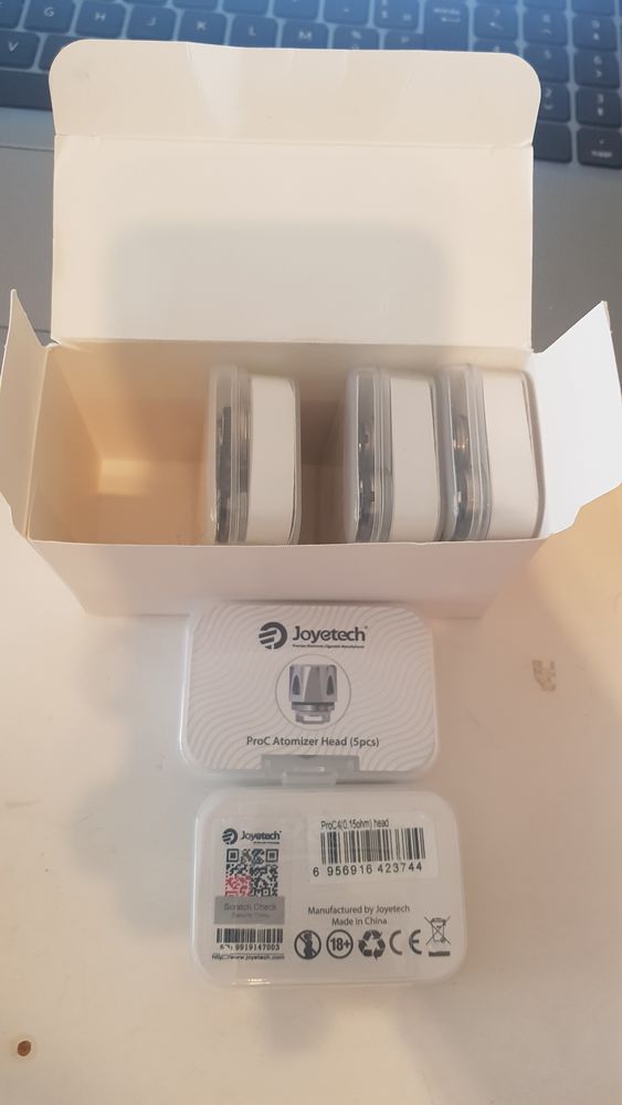 5 pack resistances JOYETECH PRO-C4 50 Marseille 9 (13)