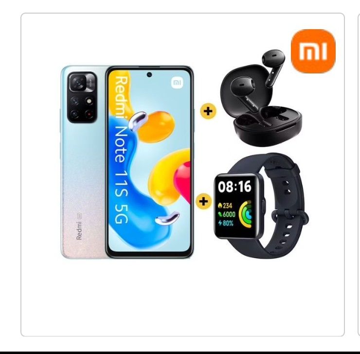Pack smartphone Xiaomi Redmi Note 11S 128GO
Montre connect�e 180 �vran (22)