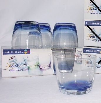 Pack 4 verres soufl�s Luminarc Hauteur 8cm - NEUF 5 M�rignac (33)
