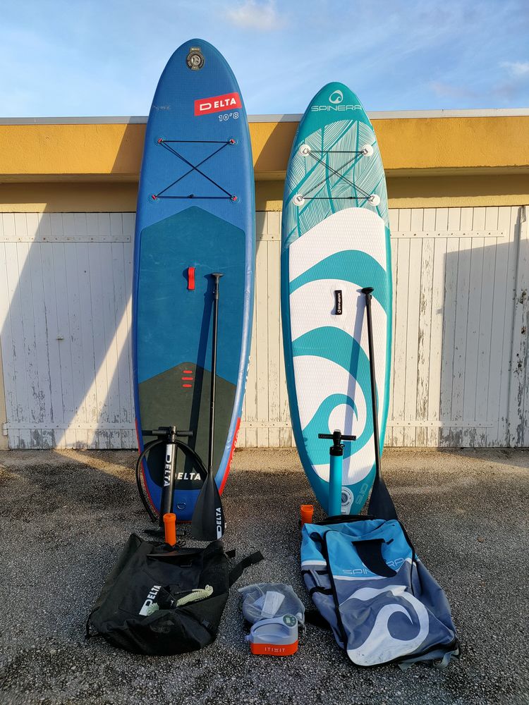 Lot de 2 paddles d'occasion avec chargeur 250 Le Pradet (83)