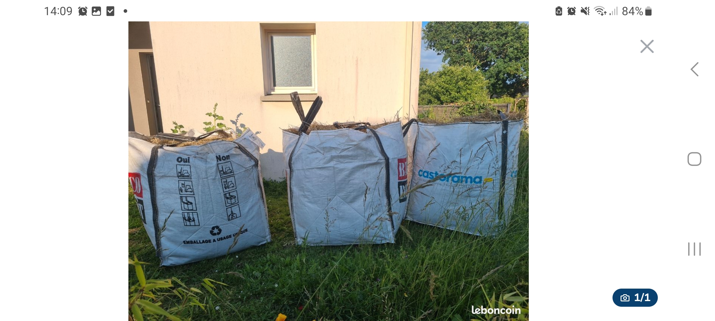 paille et foin broy� bio 5 Orvault (44)