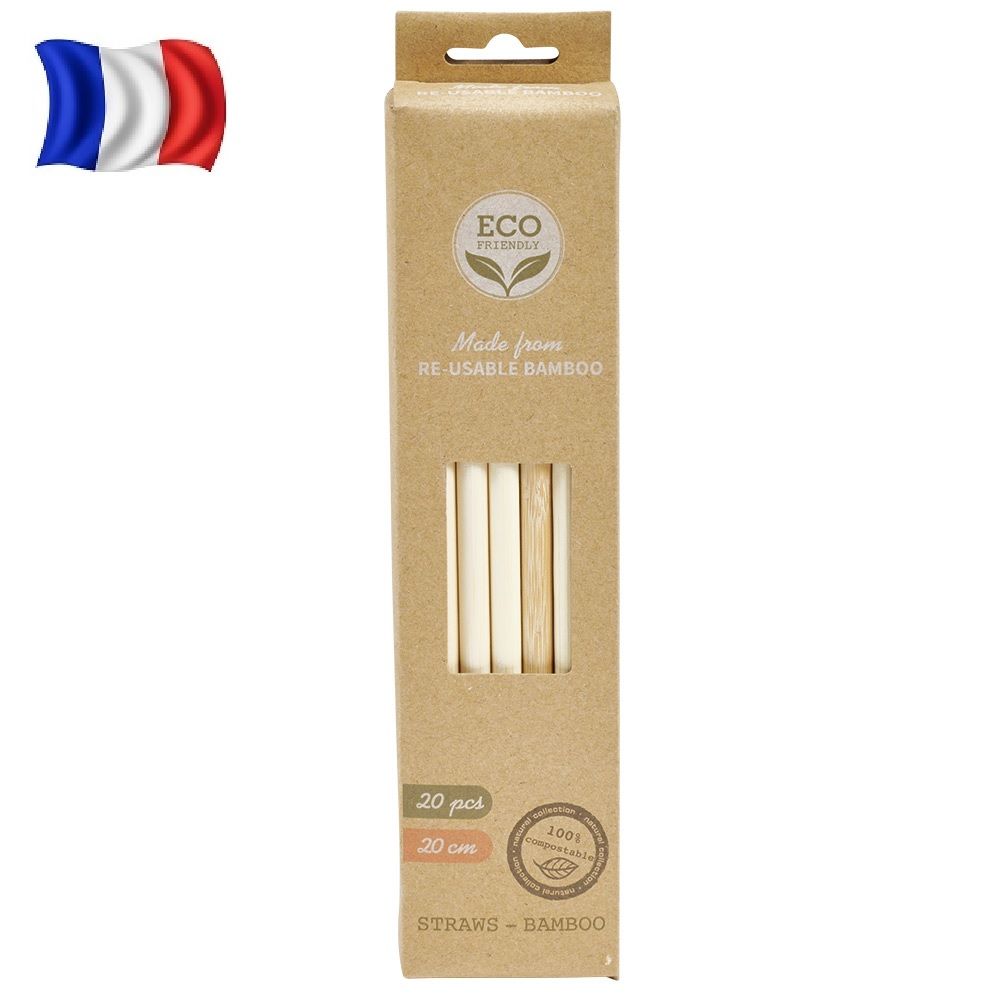 Paille r�utilisable en bambou Eco Friendly 6 Vouneuil-sur-Vienne (86)
