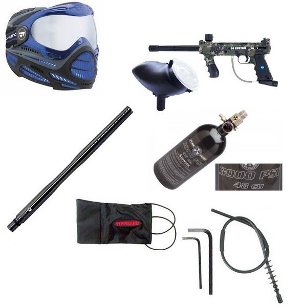 Kit paintball complet Tippman 98 Camo 170 Berrias-et-Casteljau (07)