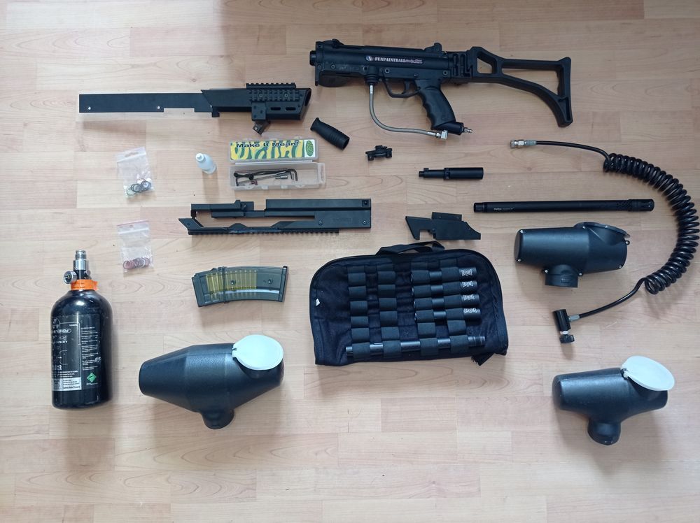 Lot Paintball Tippman A5 175 Pessac (33)