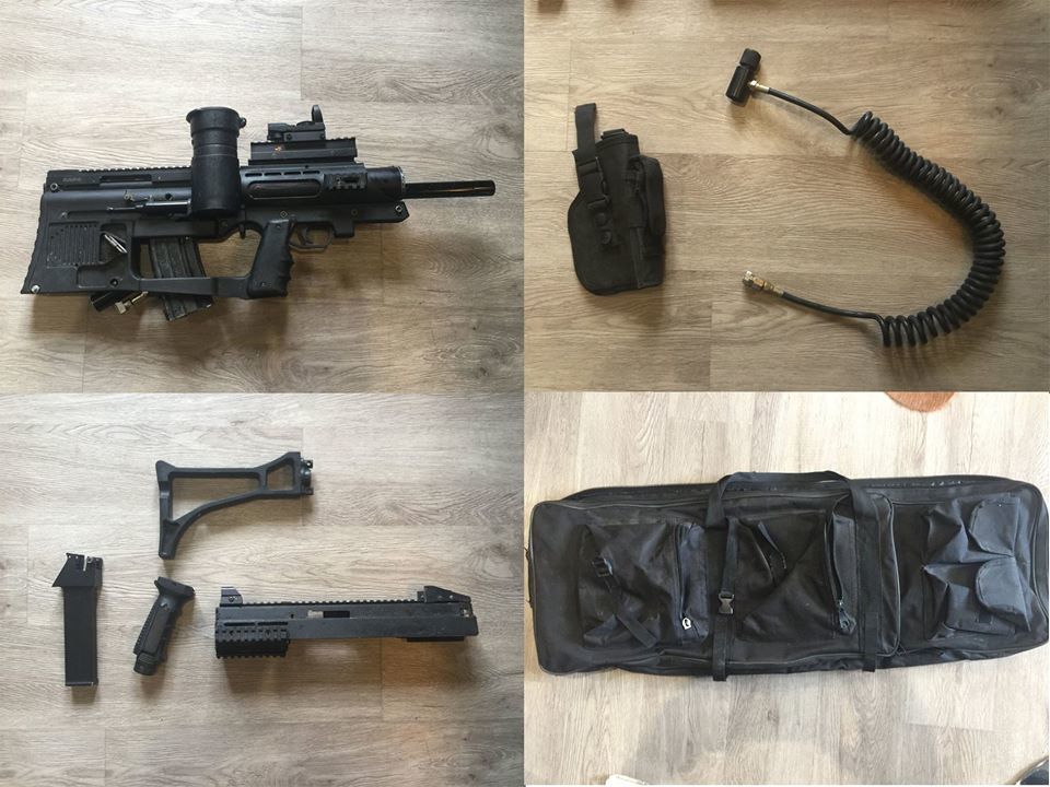 Paintball Tippmann A5 Electro + custo B5 + custo UMP 0 Lyon 8 (69)