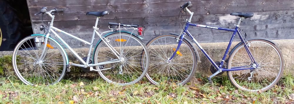 Pair de Bicyclette Homme et Femme 90 Lherm (46)