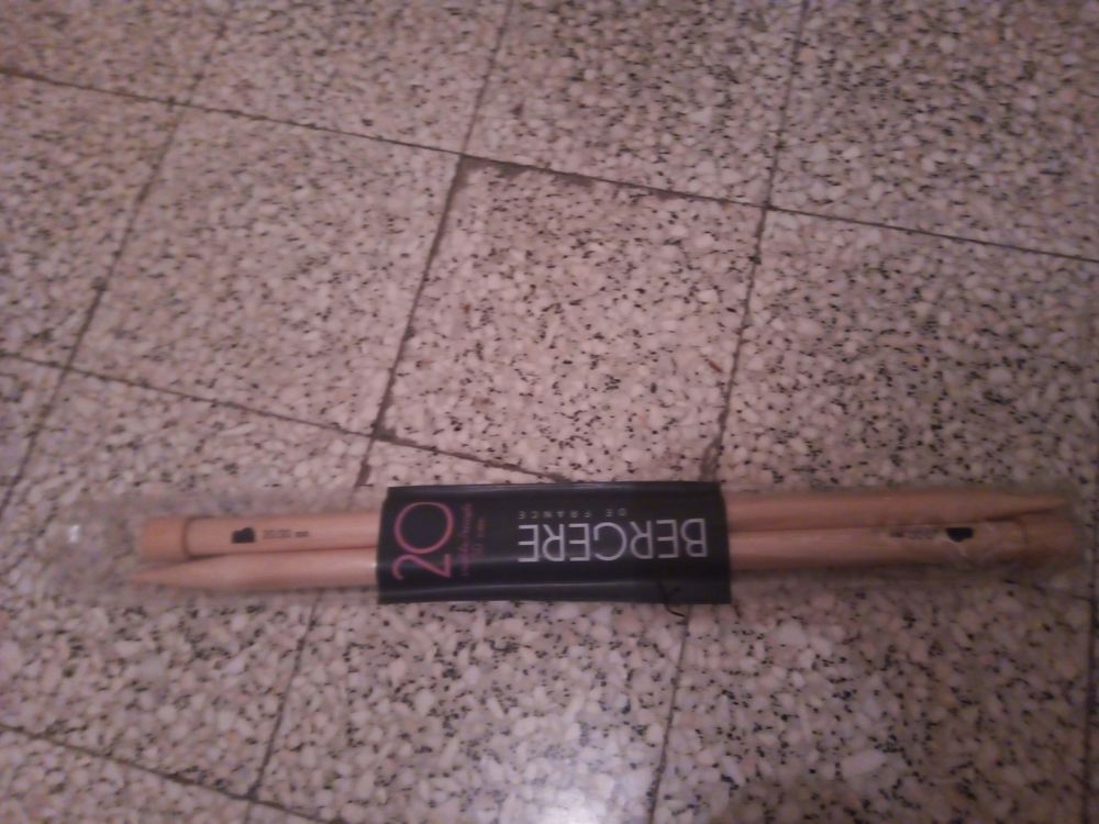 Paire d'aiguilles � tricoter Bergere de France �rable 50cm 12 Saint-Jean-Pla-de-Corts (66)