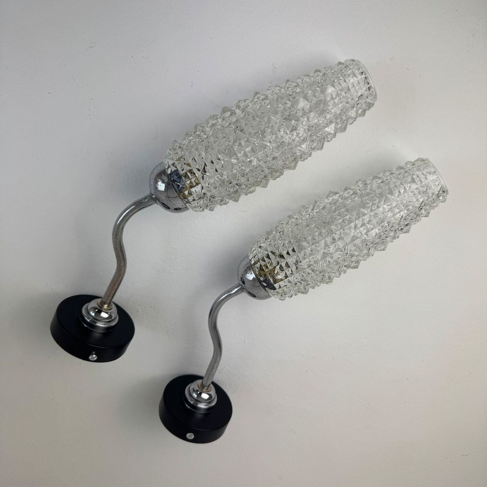 PAIRE D'APPLIQUE VINTAGE COL DE CYGNE 140 Montreuil (93)