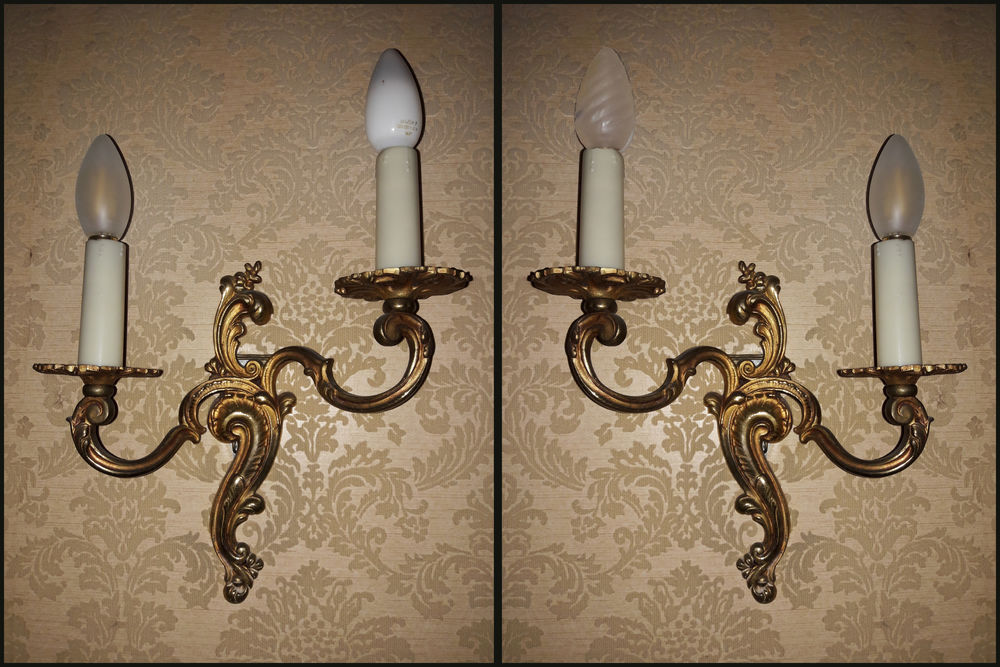 Paire d'appliques en Bronze 0 Boulogne-Billancourt (92)