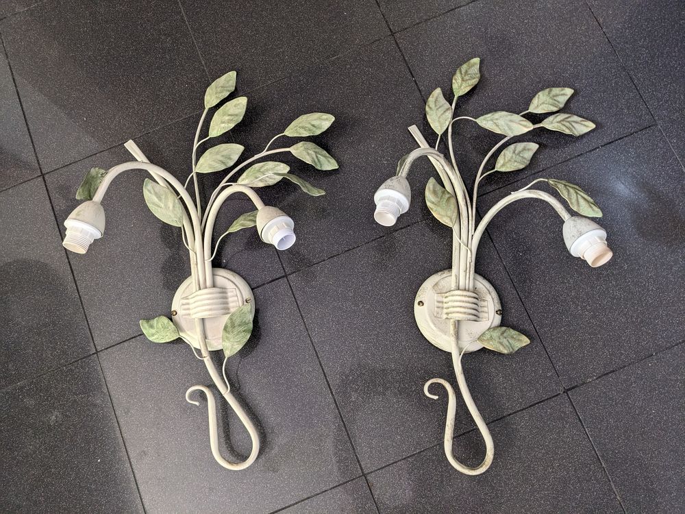 paire de 2 appliques d�cor de branches.
Frais de port et d'e 12 Marseille 13 (13)