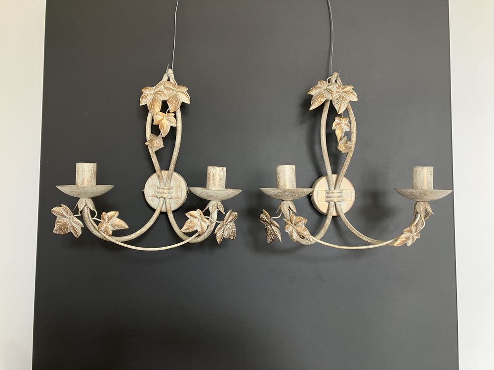 Paire d'appliques murales 30 Cognac (16)