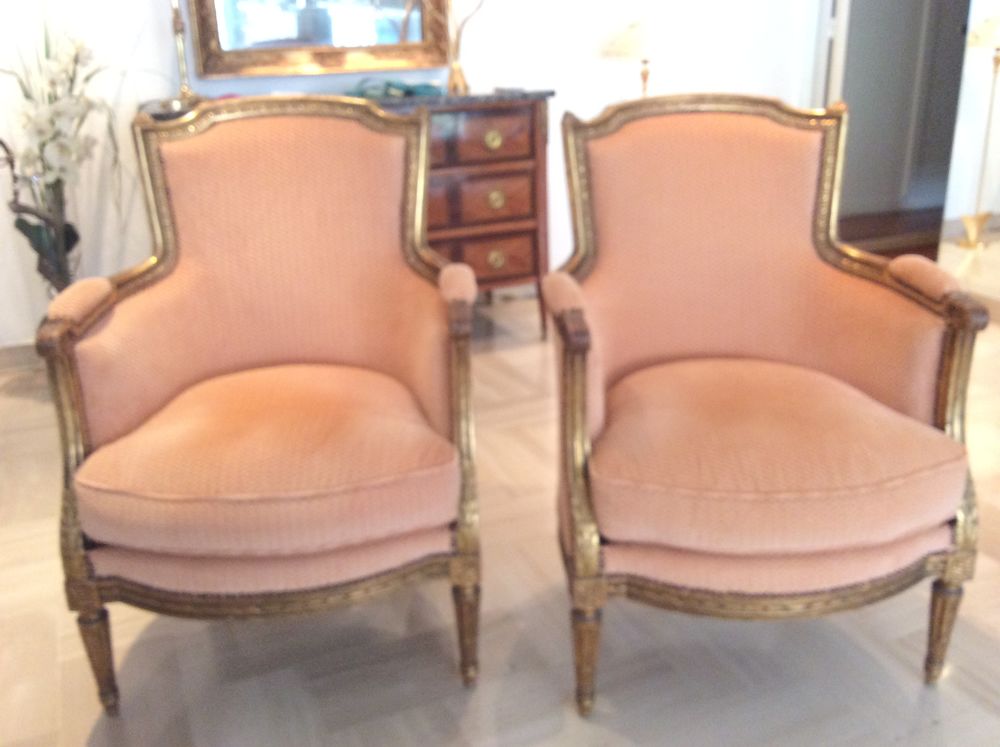 paire de Berg�res louis XVI 0 Cannes (06)